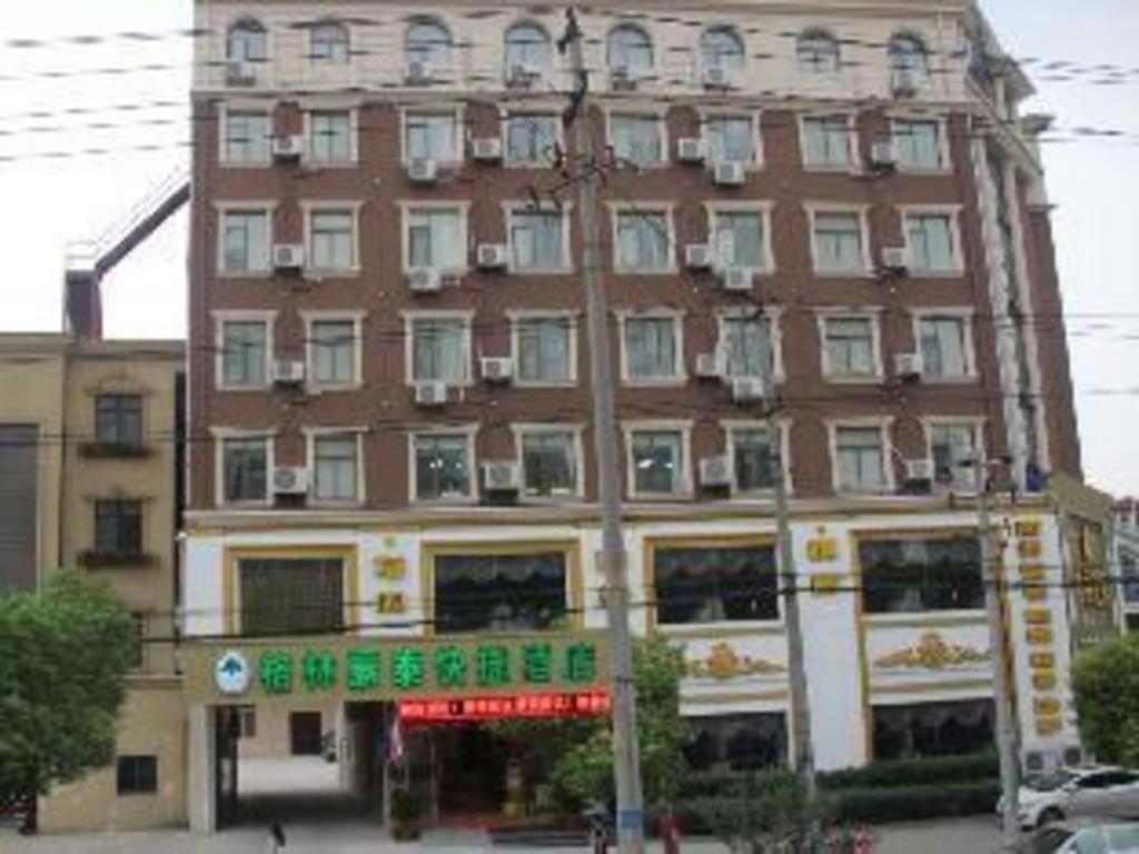 Greentree Inn Hefei East Wangjiang Road Ctce Express Hotel Eksteriør bilde