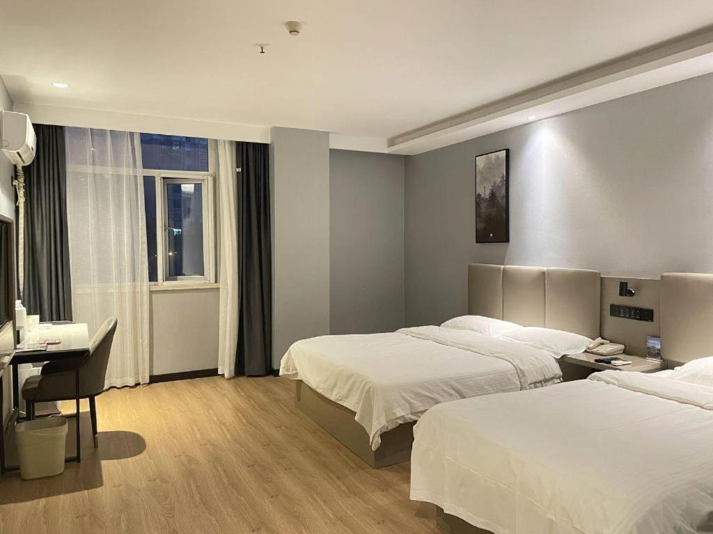 Greentree Inn Hefei East Wangjiang Road Ctce Express Hotel Eksteriør bilde