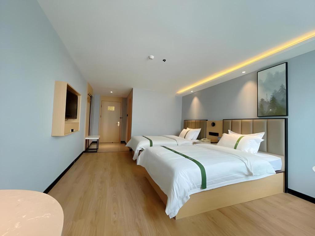 Greentree Inn Hefei East Wangjiang Road Ctce Express Hotel Eksteriør bilde